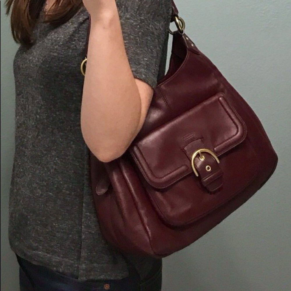 Coach Buckle Handbag